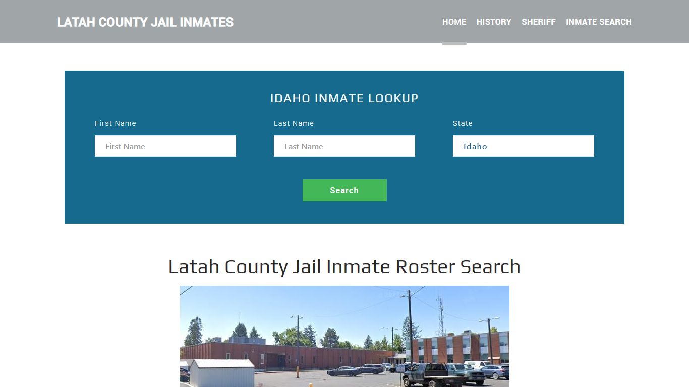 Latah County Jail Inmate Roster Lookup, Moscow, ID